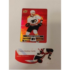 DC-5 Claude Giroux Base Red Parallel Die Cut Set 2021-22 Tim Hortons UD Upper Deck 